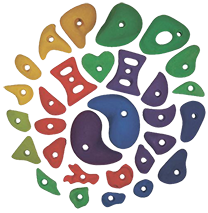  Комплект зацепок скалолазных Венто (50шт) в Ростове-на-Дону  