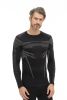 купить Футболка Brubeck DRY LS1570М черный/графит