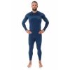 купить Футболка Brubeck Thermo Nilit Heat черный/голубой мужская