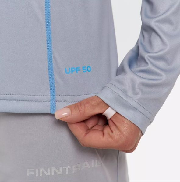 Лонгслив Finntrail женский Venus Hood W 6621 LightBlue в Ростове-на-Дону