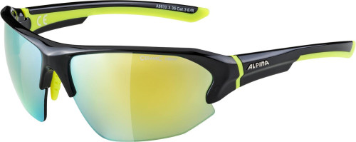 Купить очки alpina lyron hr black-neon yellow gloss/yellow mirror cat.3 в Ростове-на-Дону