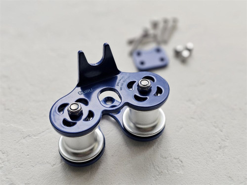  Ролик GURU Treck V2 для навесной переправы синий в Ростове-на-Дону  