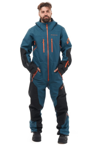 Комбинезон сноубордический Dragonfly SuperLight 3L Man Dark Ocean-Orange 2024 в Ростове-на-Дону