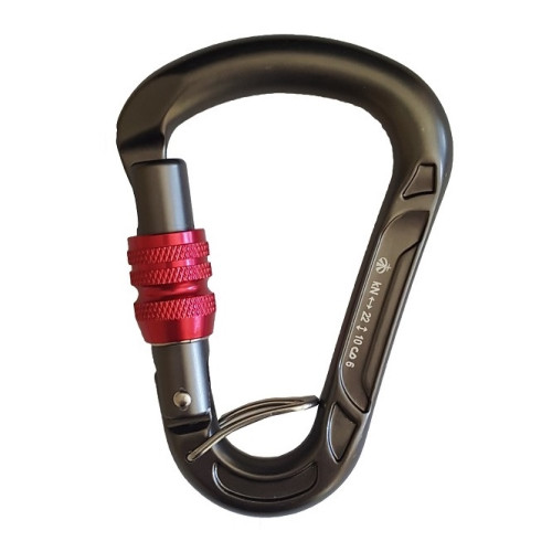  Карабин Вертикаль треугольный муфтированный с перемычкой дюраль в Ростове-на-Дону  