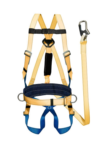  Удерживающая-страховочная привязь УСП-2Ж+Строп А(лента) в Ростове-на-Дону  