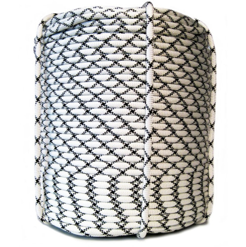  Веревка Шнур статика д.10 мм.48 пр.аб белый в Ростове-на-Дону  