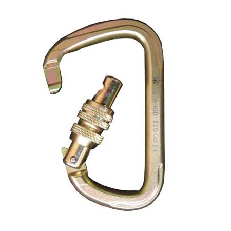  Карабин Вертикаль Люкс сталь трапеция с муфтой (keylock) в Ростове-на-Дону  