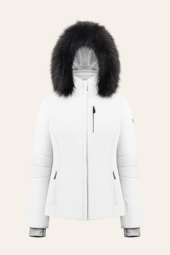 Куртка горнолыжная Poivre Blanc с иск.мехом W24-0800-WO/A белый в Ростове-на-Дону