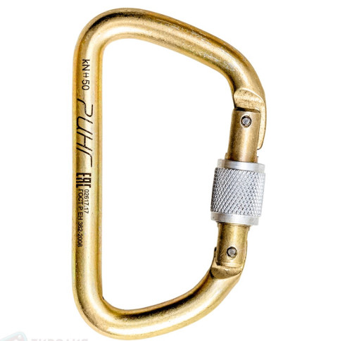  Карабин Ринг сталь увеличеннная трапеция 5000 (3шт) в Ростове-на-Дону  