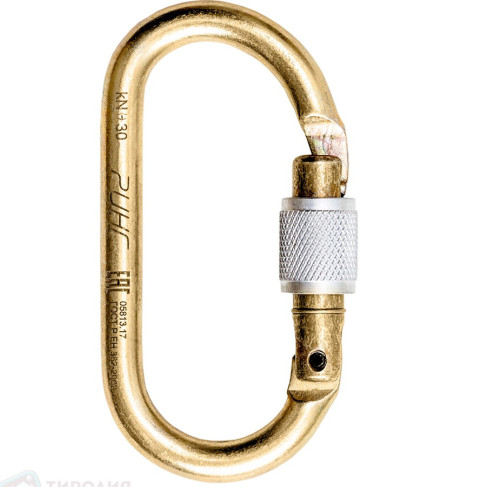  Карабин Ринг сталь овал (keylock) 3000 в Ростове-на-Дону  