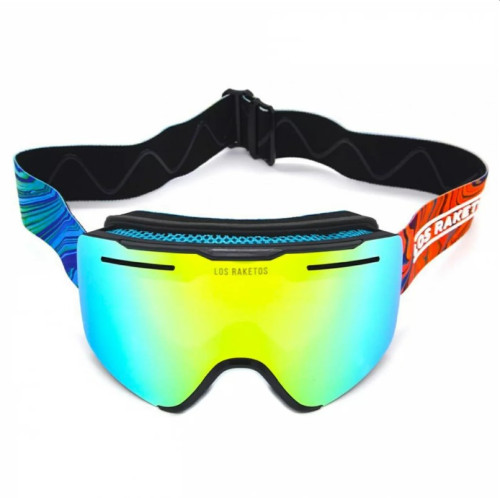 Купить маска los raketos snap yellow chrom 22119 в Ростове-на-Дону