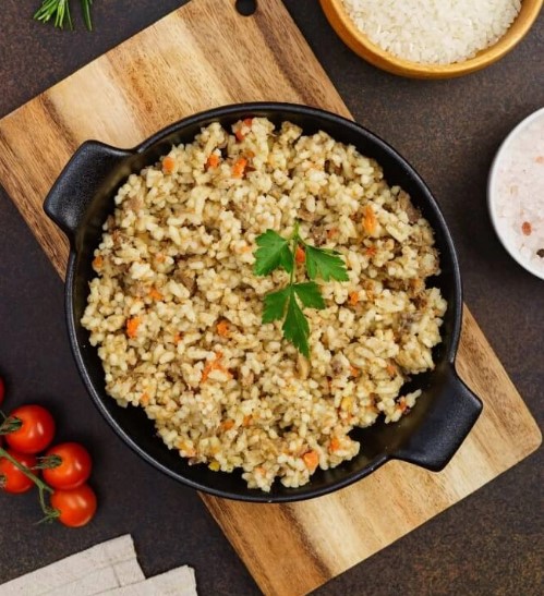Сублимированный продукт мясорастительный.Плов с говядиной