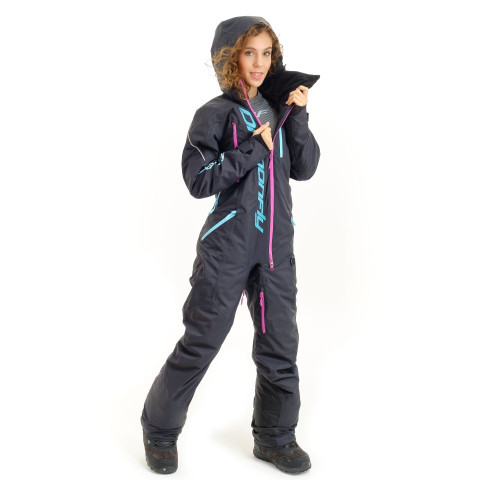 Комбинезон сноубордический Dragonfly Premium Woman Black-Pink 2023 в Ростове-на-Дону