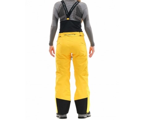 Брюки горнолыжные Dragonfly Gravity Premium Woman Yellow-Dark Ocean в Ростове-на-Дону