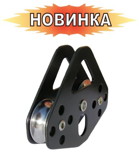  Блок-ролик Вертикаль ТАНДЕМ сталь с подшипником Sturdy в Ростове-на-Дону  