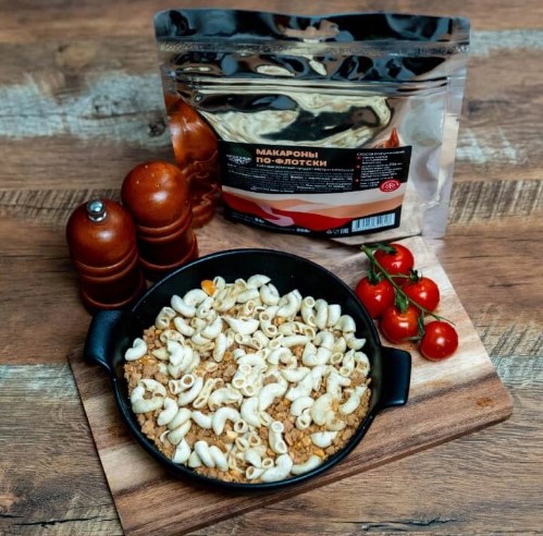 Сублимированный продукт "Макароны по-Флотски"