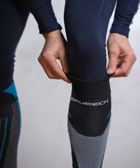 Купить Носки Brubeck Snow Forse Light серый/синий в Ростове-на-Дону