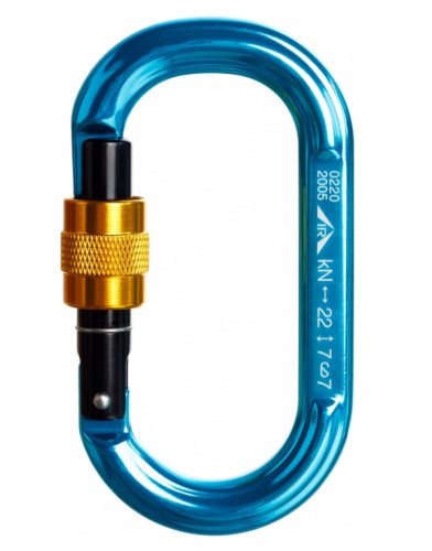  Карабин овал алюминиевый с муфтой (Keylock) в Ростове-на-Дону  