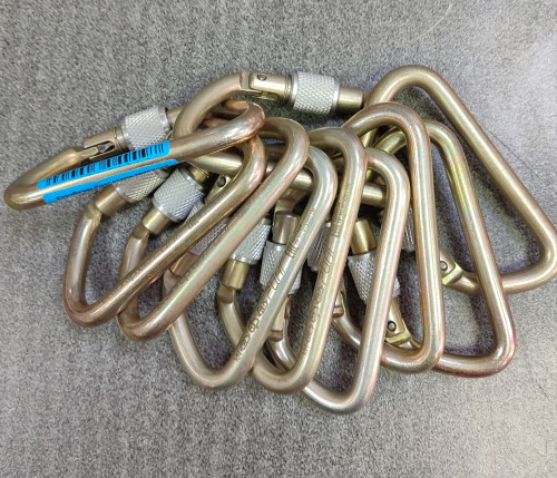  Карабины Ринг сталь трапеция (keylock) 5000 (10шт) в Ростове-на-Дону  