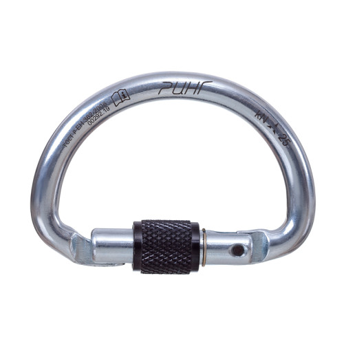  Карабин Ринг сталь полукруглый (keylock) 2500 в Ростове-на-Дону  