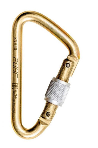  Карабин Ринг сталь треугольный 4000 в Ростове-на-Дону  