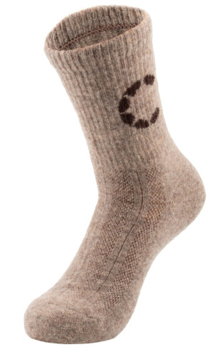 Носки Следопыт Organic wool socks YAK,natural brown (38-40)
