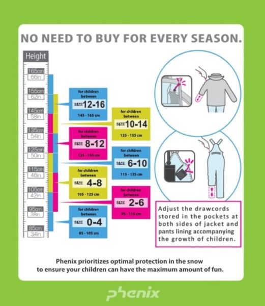 Костюм горнолыжный Phenix Playing in Snow Junior Two-piece RD в Ростове-на-Дону