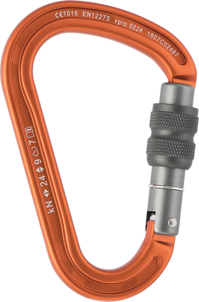  Карабин Венто Titanium с муфтой кейлок оранжевый в Ростове-на-Дону  