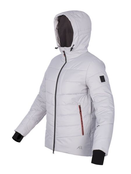 Куртка зимняя женская стеганная Нева светло-серый в Ростове-на-Дону