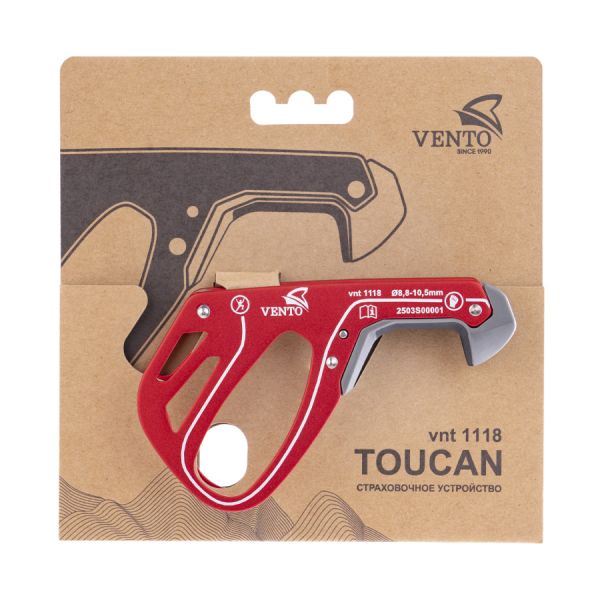  Страховочное устройство Венто "Toucan" красный в Ростове-на-Дону  