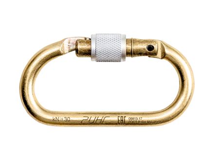  Карабин Ринг сталь овал (keylock) 3000 в Ростове-на-Дону  