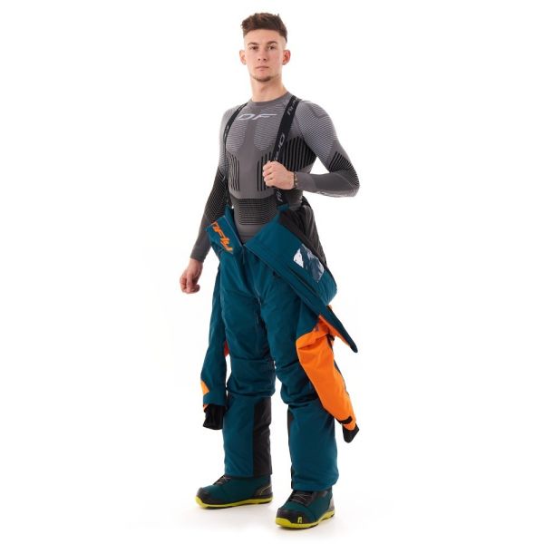 Комбинезон сноубордический Dragonfly Gravity Premium MAN Dark Ocean-Orange 2023 в Ростове-на-Дону