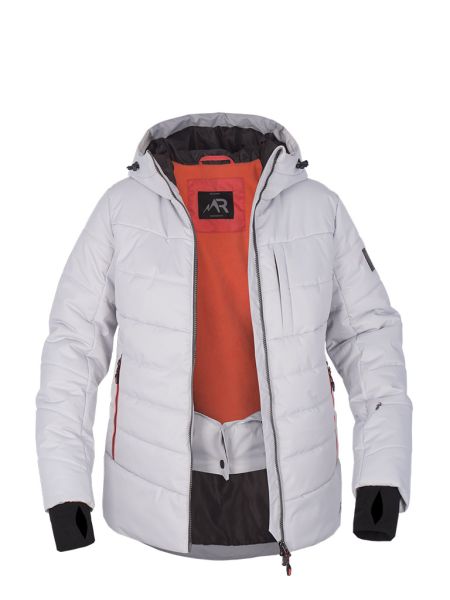 Куртка зимняя женская стеганная Нева светло-серый в Ростове-на-Дону