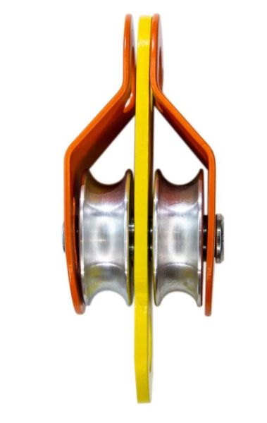  Блок-ролик Орион-Альп двойной сталь с подшипником в Ростове-на-Дону  