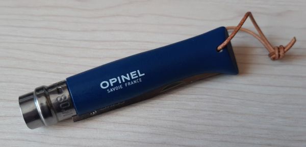 Нож Opinel №8 Trekking н/с, синий 002212