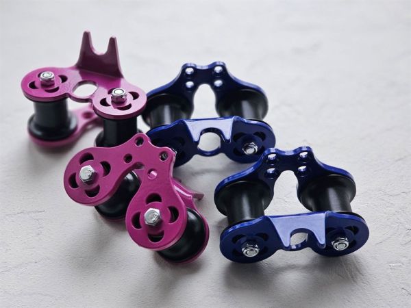  Ролик GURU Treck V2 для навесной переправы синий в Ростове-на-Дону  