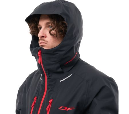 Куртка горнолыжная Dragonfly утепленная Gravity Man Black-Red в Ростове-на-Дону