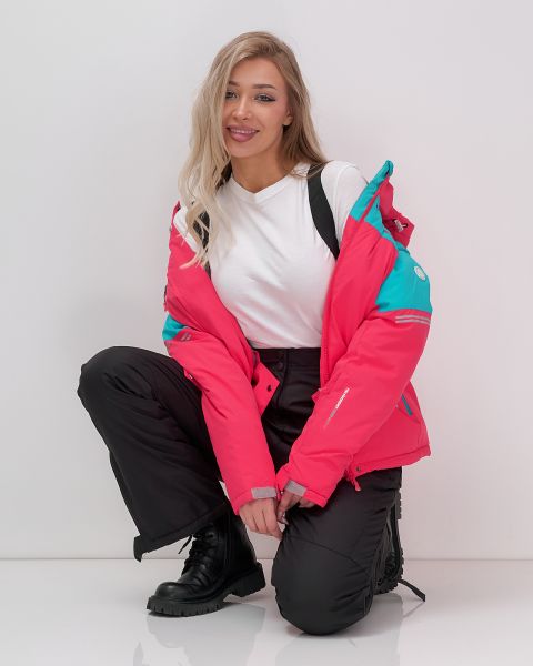 Костюм горнолыжный 02810М малиновый в Ростове-на-Дону
