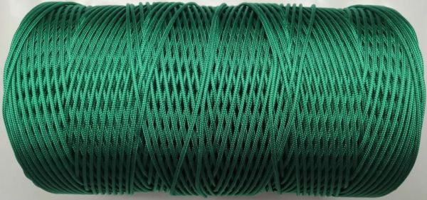  Шнур ПА плетеный 16-ти пр.с ПА серд.d 3мм зеленый,синий в Ростове-на-Дону  