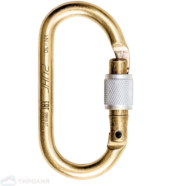  Карабины Ринг сталь овал (keylock) 3000 (10шт) в Ростове-на-Дону  