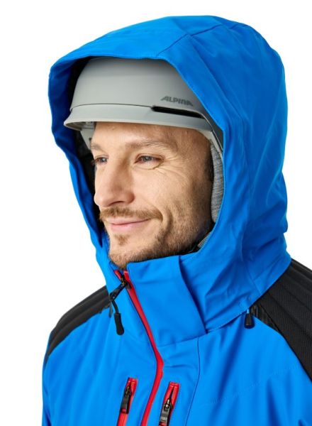 Куртка горнолыжная Phenix Traction с капюшоном BL в Ростове-на-Дону