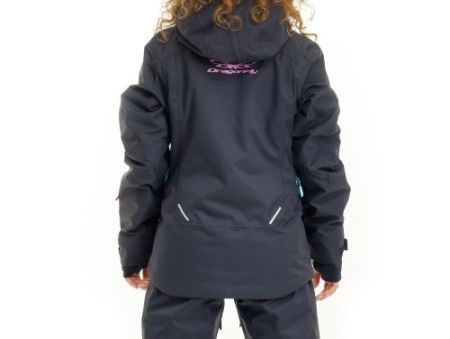 Куртка горнолыжная Dragonfly утепленная Gravity Premium Woman Black-Pink в Ростове-на-Дону