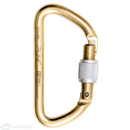  Карабины Ринг сталь трапеция (keylock) 5000 (10шт) в Ростове-на-Дону  