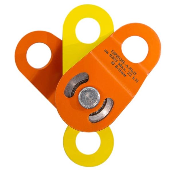  Блок-ролик Орион-Альп двойной сталь с подшипником в Ростове-на-Дону  