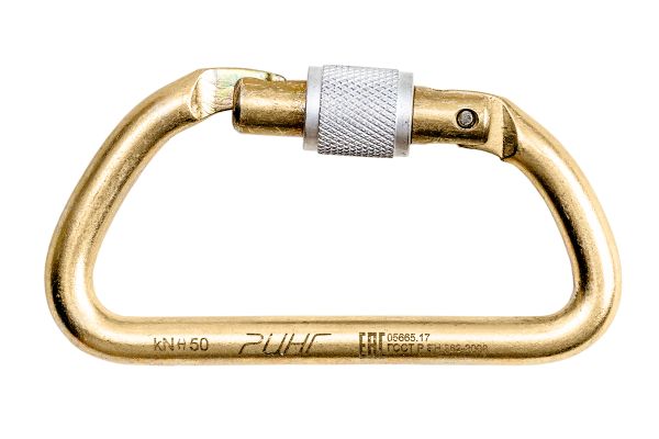  Карабин Ринг сталь трапеция (keylock) 5000 в Ростове-на-Дону  