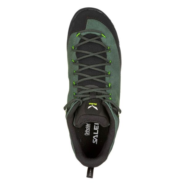 Купить ботинки salewa ms wildfire leather raw green/black в Ростове-на-Дону