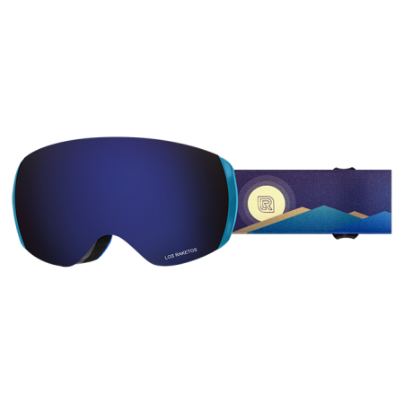 Купить Маска Los Raketos NJS Chrom Blue в Ростове-на-Дону