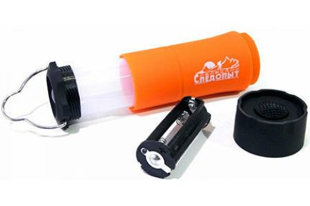Фонарь Следопыт-Факел,1L,складной 3xAAA