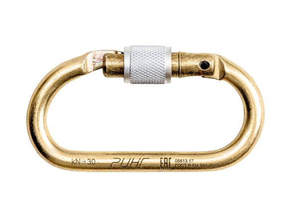  Карабин Ринг сталь овал (keylock) 3000 в Ростове-на-Дону  