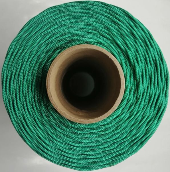  Шнур ПА плетеный 16-ти пр.с ПА серд.d 3мм зеленый,синий в Ростове-на-Дону  